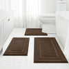 iPeachs Microfiber Bath Rug Set of 3 – Non-Slip, 16 Colors & 2 Sizes Available