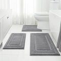 iPeachs Microfiber Bath Rug Set of 3 – Non-Slip, 16 Colors & 2 Sizes Available