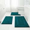 iPeachs Microfiber Bath Rug Set of 3 – Non-Slip, 16 Colors & 2 Sizes Available